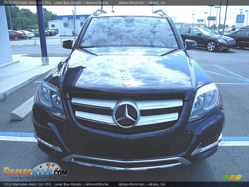 2013 Mercedes-Benz GLK 350 Lunar Blue Metallic / Almond/Mocha Photo #3