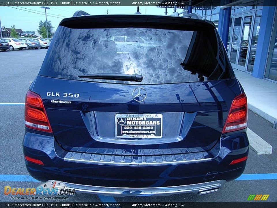 2013 Mercedes-Benz GLK 350 Lunar Blue Metallic / Almond/Mocha Photo #5