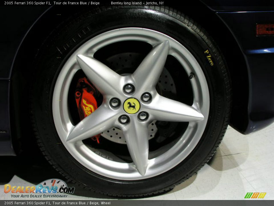 2005 Ferrari 360 Spider F1, Tour de France Blue / Beige, Wheel - 2005 Ferrari 360