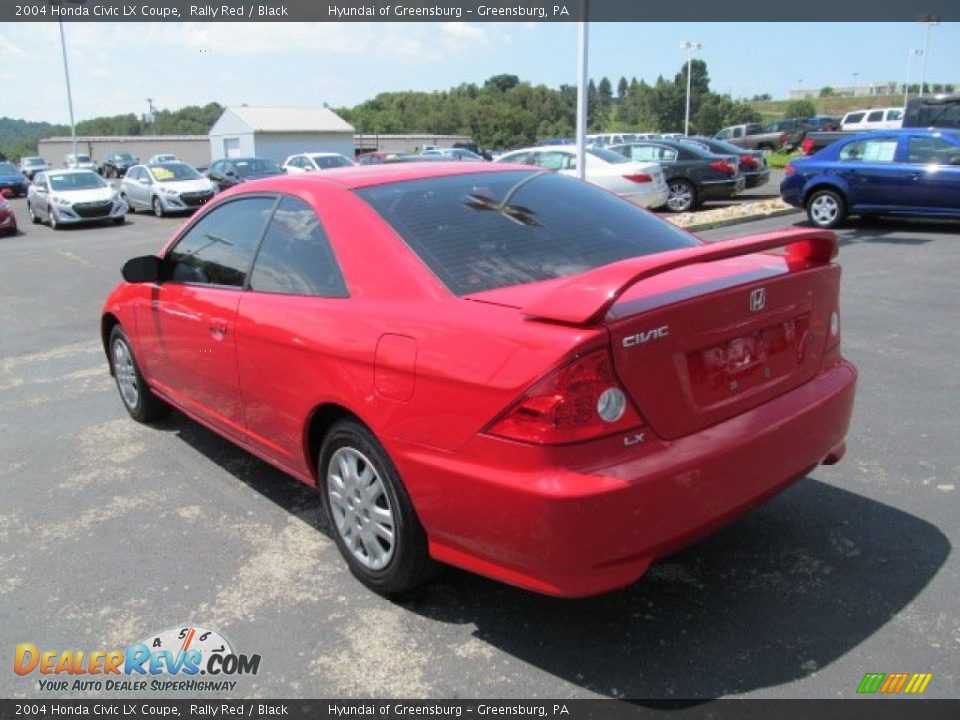 honda civic 2004 black 2 door