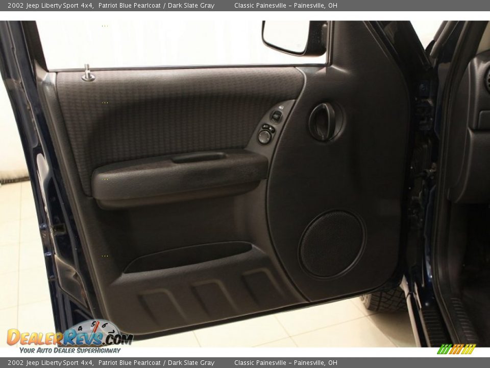 2002 Jeep Liberty Sport 4x4 Patriot Blue Pearlcoat / Dark Slate Gray Photo #6