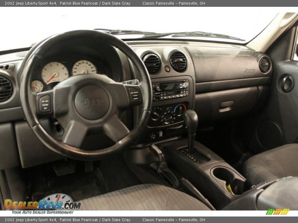 Dashboard of 2002 Jeep Liberty Sport 4x4 Photo #8