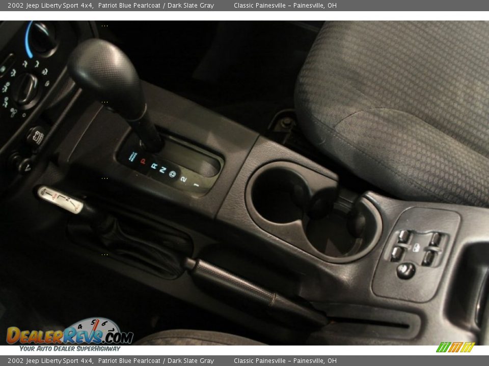 2002 Jeep Liberty Sport 4x4 Patriot Blue Pearlcoat / Dark Slate Gray Photo #12