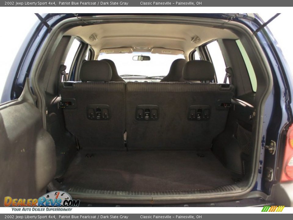 2002 Jeep Liberty Sport 4x4 Patriot Blue Pearlcoat / Dark Slate Gray Photo #20