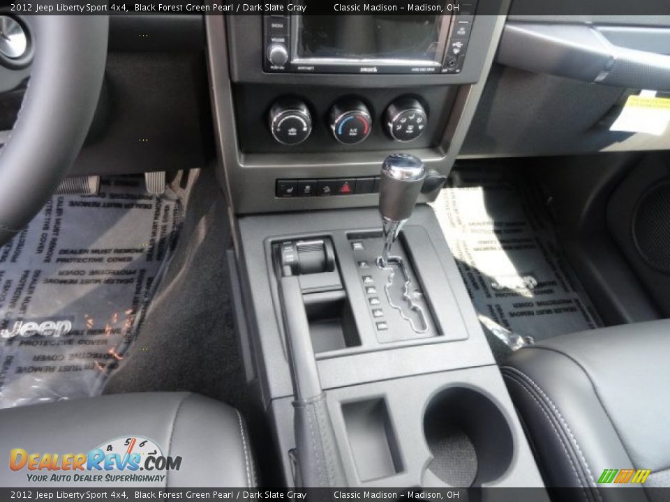 2012 Jeep Liberty Sport 4x4 Black Forest Green Pearl / Dark Slate Gray Photo #9