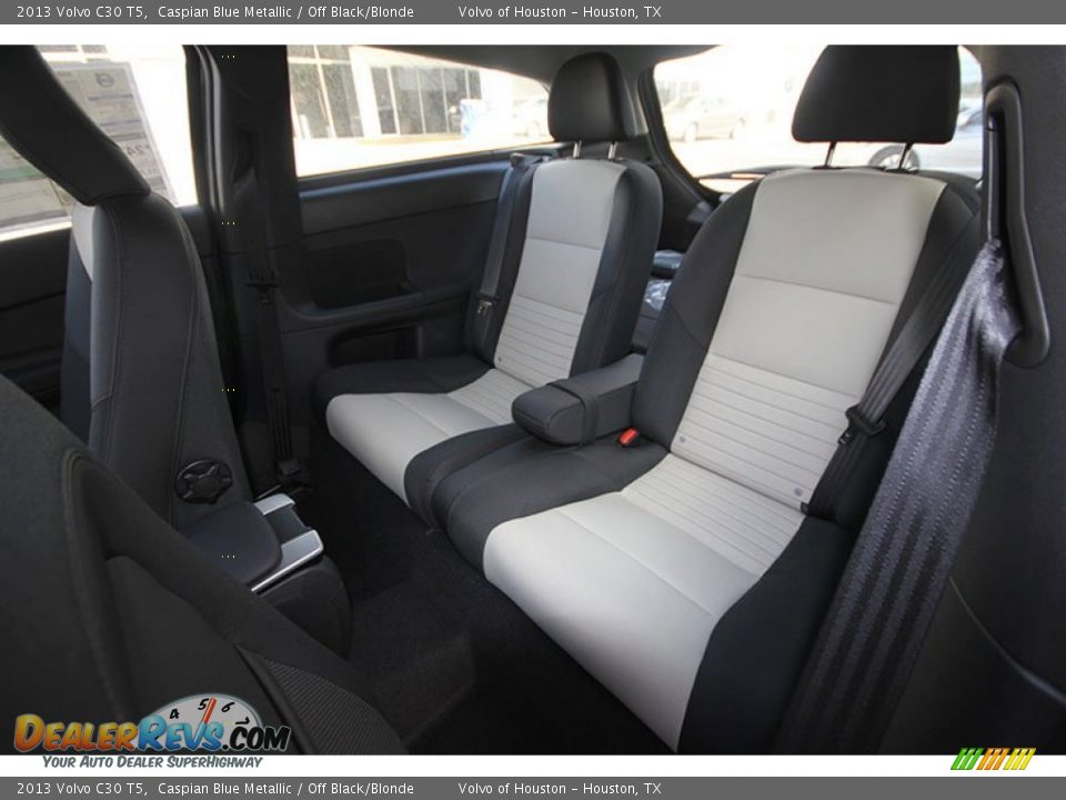 Rear Seat of 2013 Volvo C30 T5 Photo #6