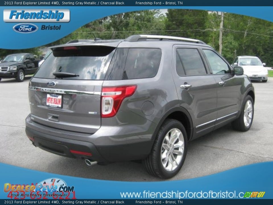2013 Ford Explorer Limited 4WD Sterling Gray Metallic / Charcoal Black