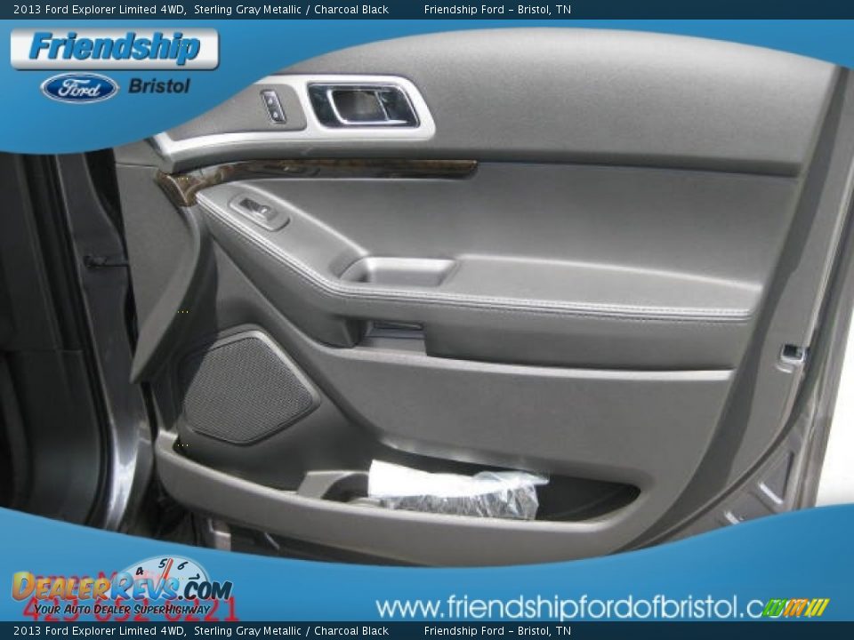 2013 Ford Explorer Limited 4WD Sterling Gray Metallic / Charcoal Black Photo #20