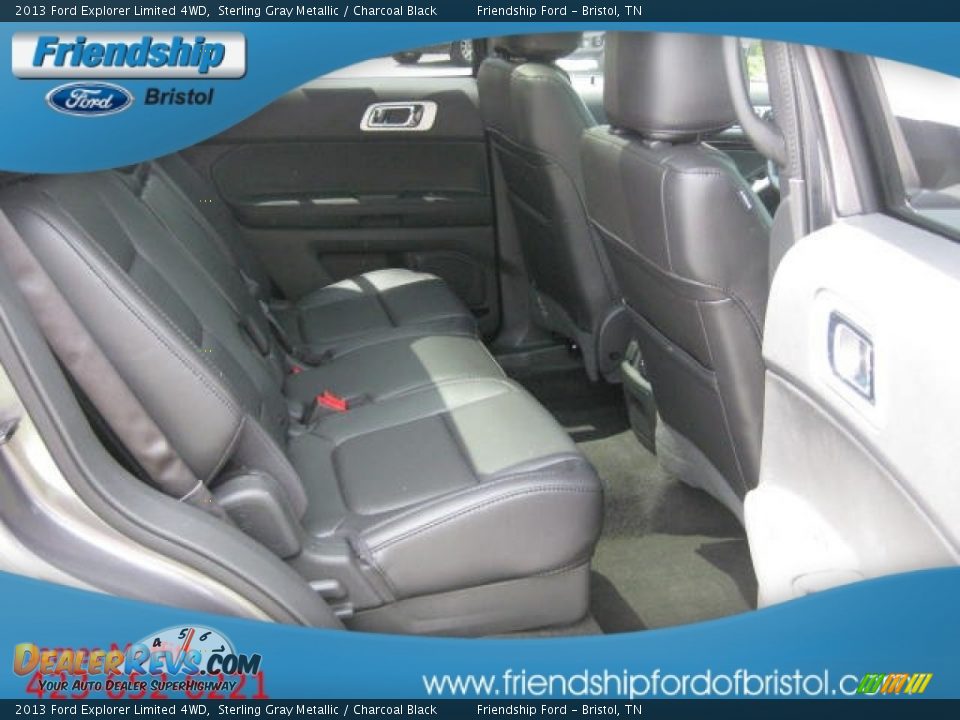 2013 Ford Explorer Limited 4WD Sterling Gray Metallic / Charcoal Black Photo #21
