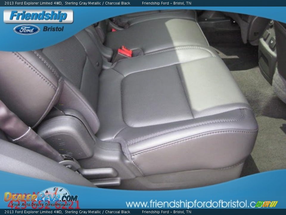 2013 Ford Explorer Limited 4WD Sterling Gray Metallic / Charcoal Black Photo #22