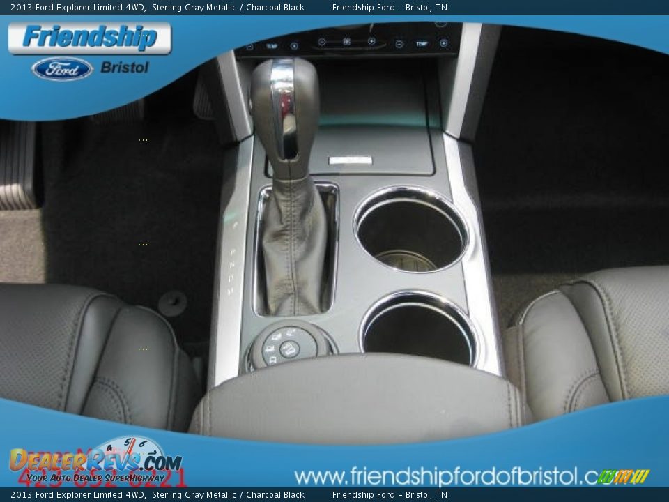 2013 Ford Explorer Limited 4WD Sterling Gray Metallic / Charcoal Black Photo #26
