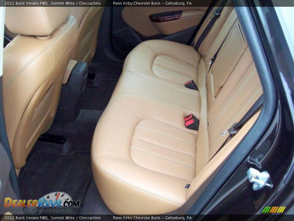 2012 Buick Verano FWD Summit White / Choccachino Photo #18