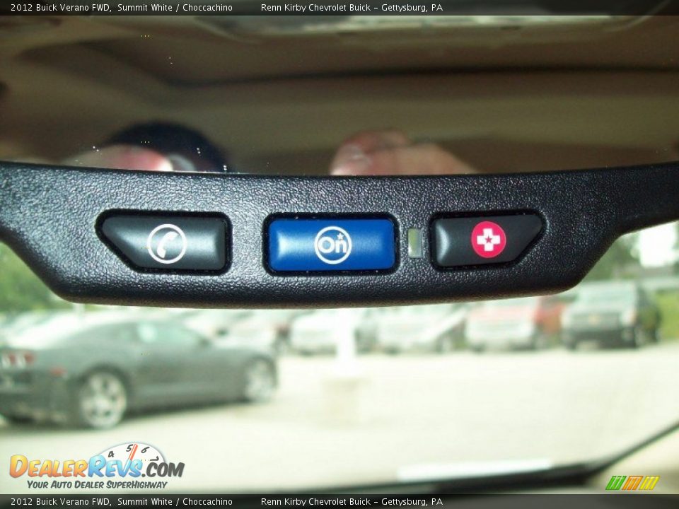 2012 Buick Verano FWD Summit White / Choccachino Photo #11
