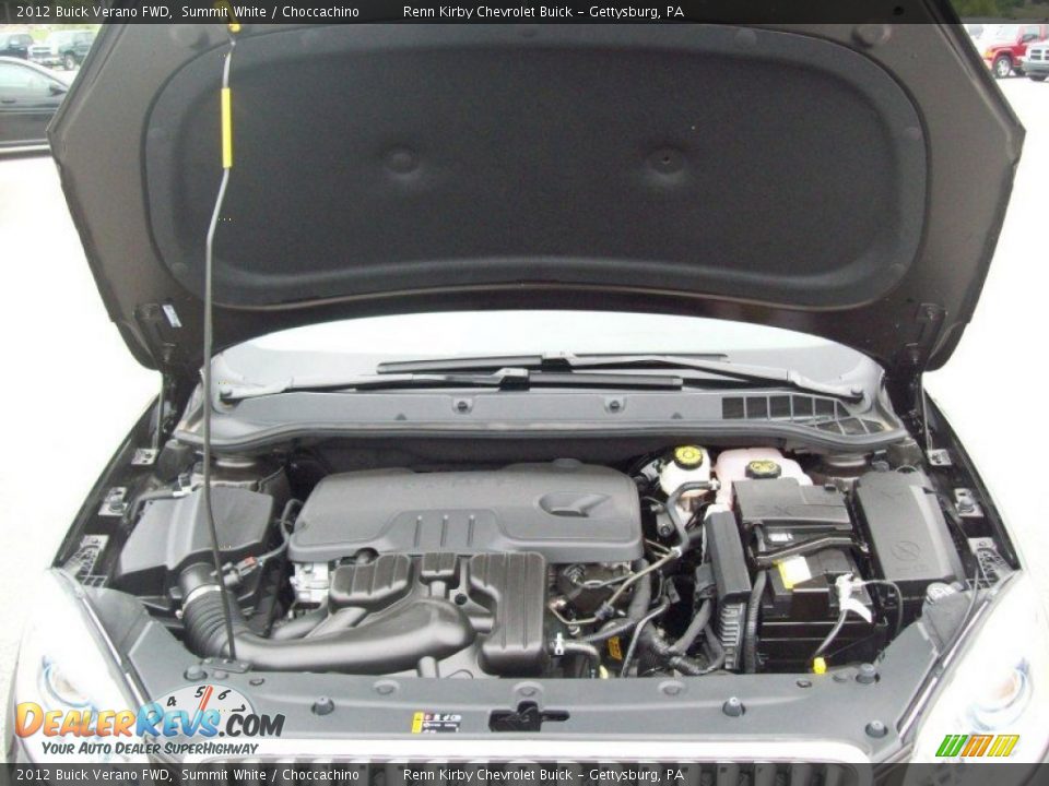 2012 Buick Verano FWD Summit White / Choccachino Photo #17