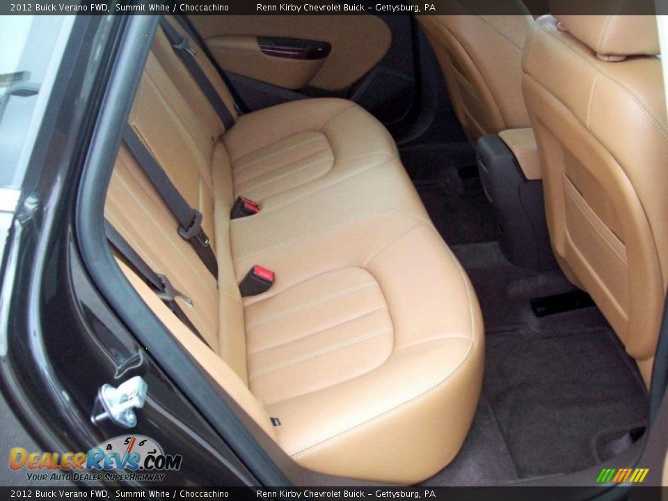 2012 Buick Verano FWD Summit White / Choccachino Photo #22
