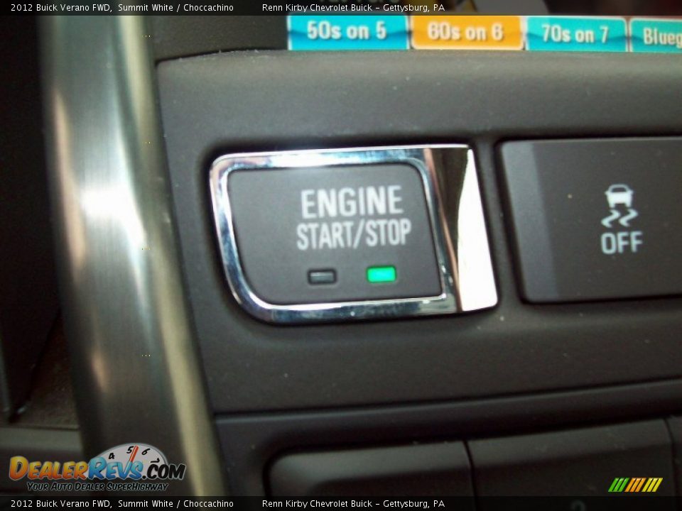 2012 Buick Verano FWD Summit White / Choccachino Photo #25