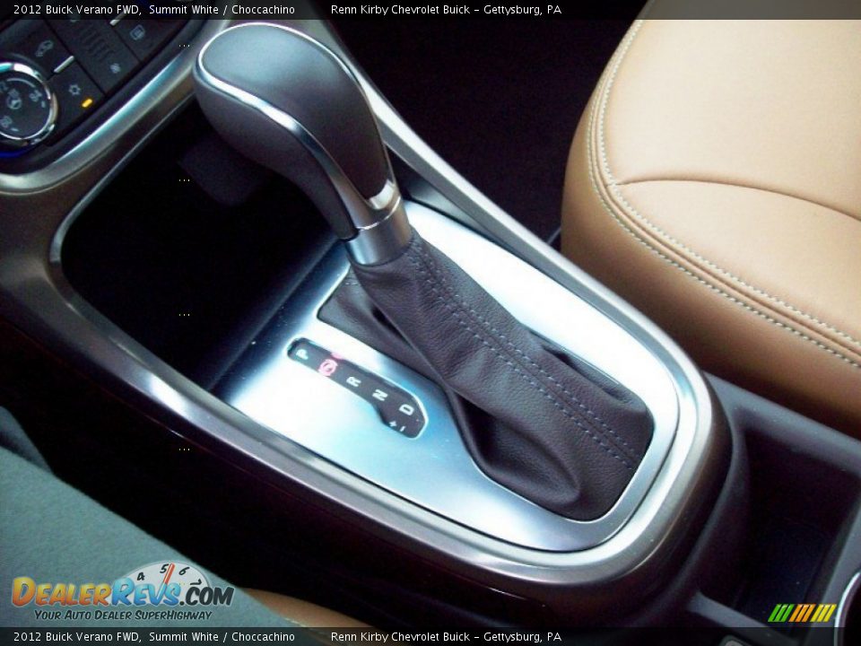 2012 Buick Verano FWD Summit White / Choccachino Photo #27
