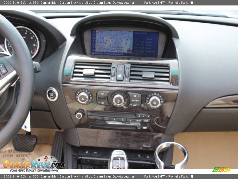 Controls of 2009 BMW 6 Series 650i Convertible Photo #14