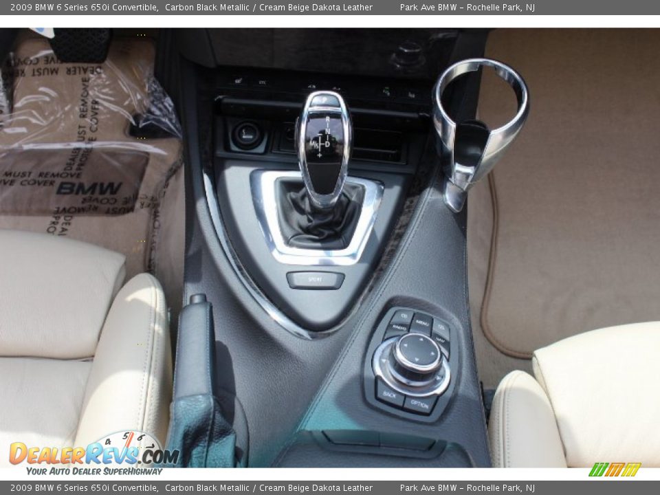 2009 BMW 6 Series 650i Convertible Shifter Photo #15
