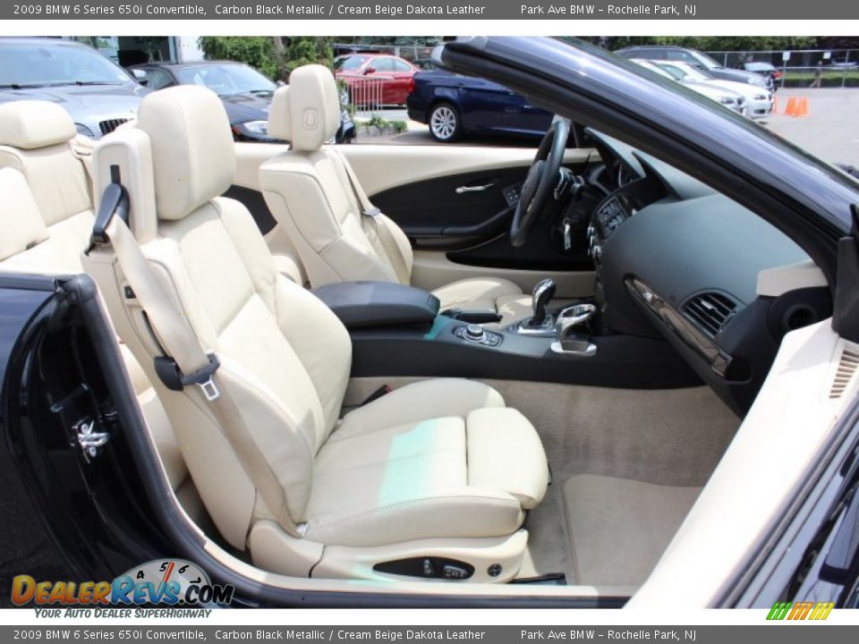 Front Seat of 2009 BMW 6 Series 650i Convertible Photo #24
