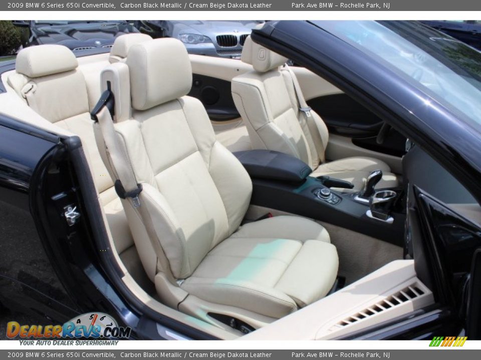 Front Seat of 2009 BMW 6 Series 650i Convertible Photo #25
