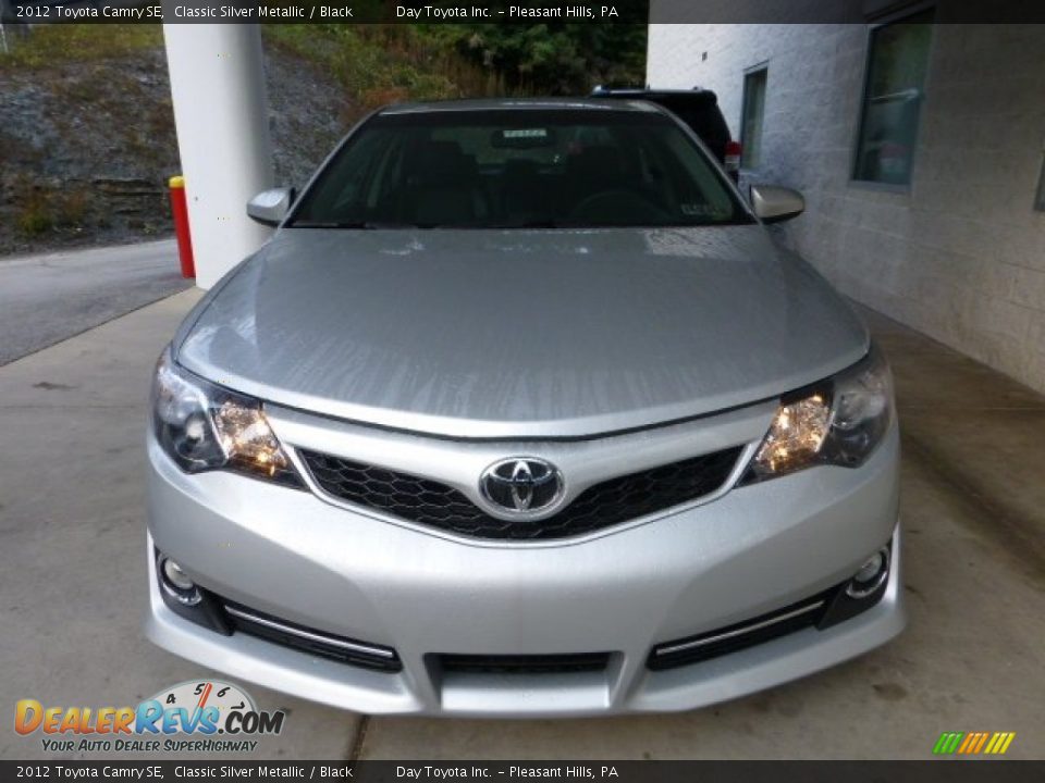 2012 Toyota Camry SE Classic Silver Metallic / Black Photo #6