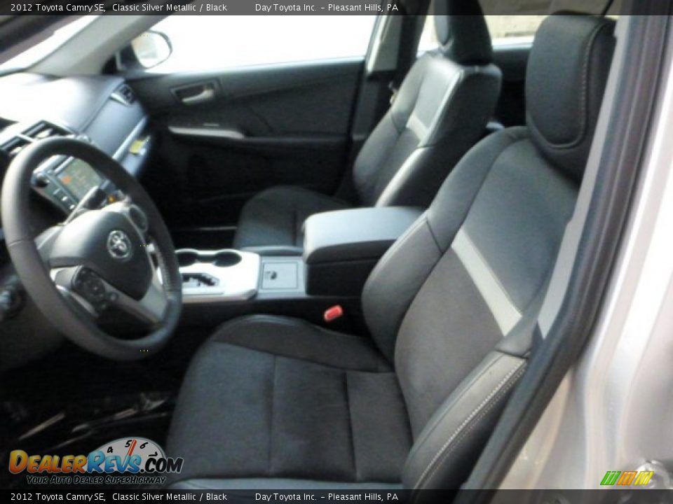 2012 Toyota Camry SE Classic Silver Metallic / Black Photo #8
