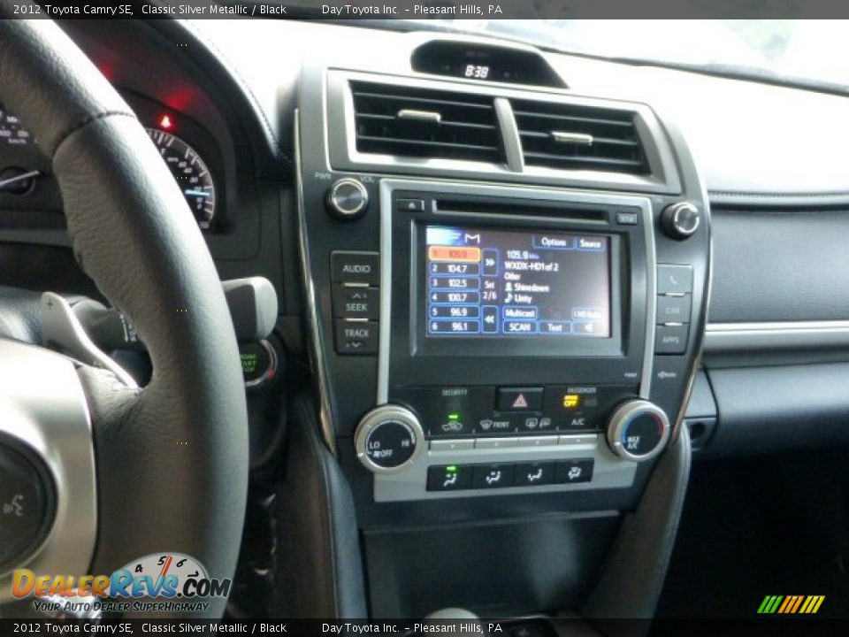2012 Toyota Camry SE Classic Silver Metallic / Black Photo #13