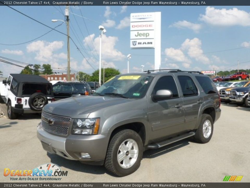 2012 Chevrolet Tahoe LT 4x4 Graystone Metallic / Ebony Photo #1