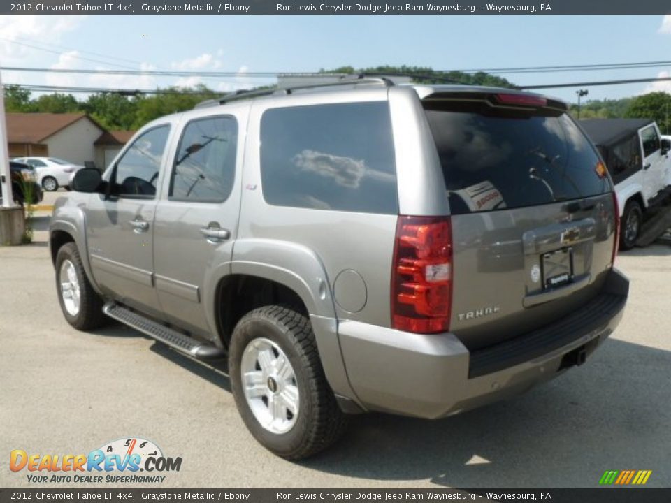 2012 Chevrolet Tahoe LT 4x4 Graystone Metallic / Ebony Photo #3