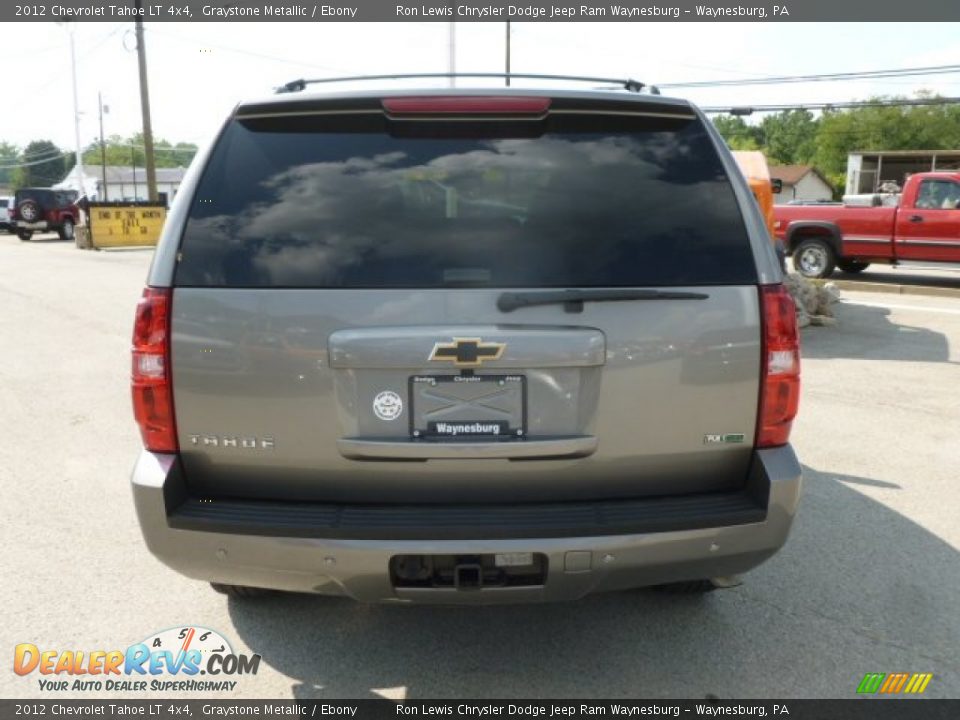 2012 Chevrolet Tahoe LT 4x4 Graystone Metallic / Ebony Photo #4