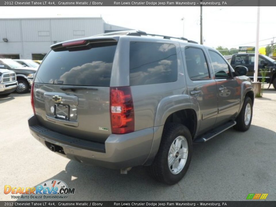 2012 Chevrolet Tahoe LT 4x4 Graystone Metallic / Ebony Photo #5