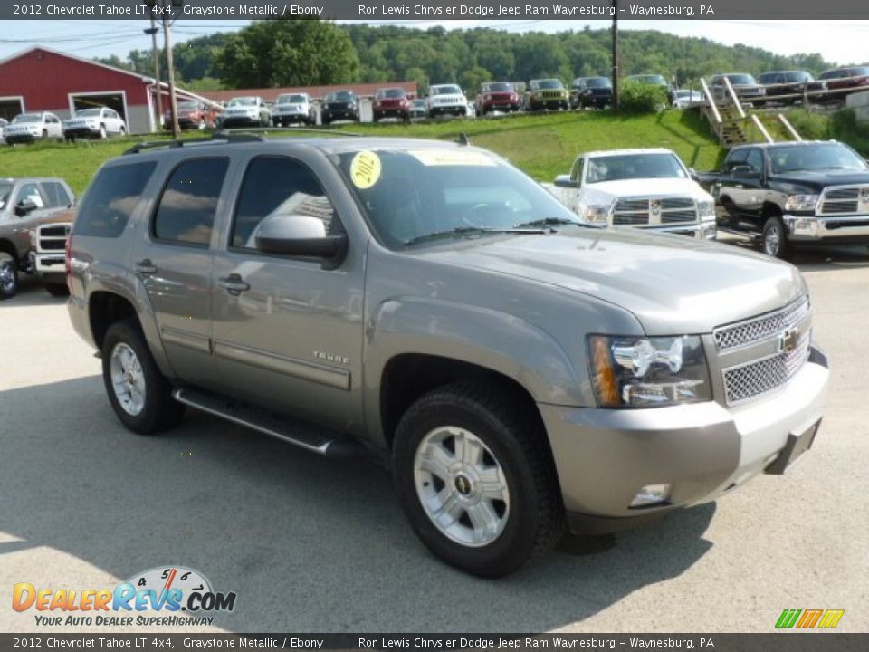 2012 Chevrolet Tahoe LT 4x4 Graystone Metallic / Ebony Photo #7