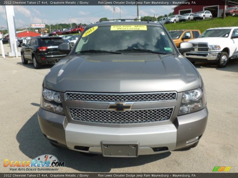 2012 Chevrolet Tahoe LT 4x4 Graystone Metallic / Ebony Photo #8