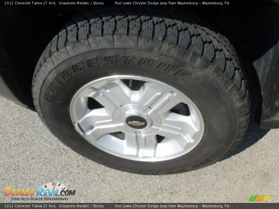 2012 Chevrolet Tahoe LT 4x4 Graystone Metallic / Ebony Photo #9