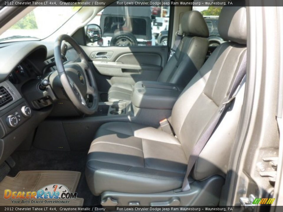 2012 Chevrolet Tahoe LT 4x4 Graystone Metallic / Ebony Photo #10