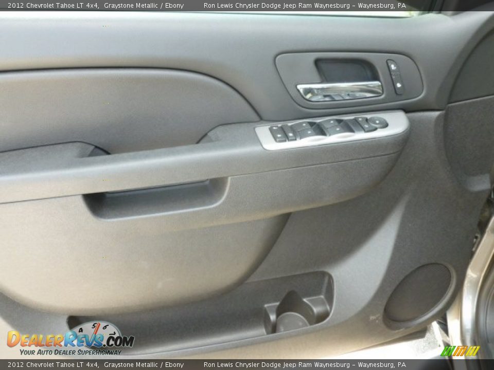 2012 Chevrolet Tahoe LT 4x4 Graystone Metallic / Ebony Photo #12