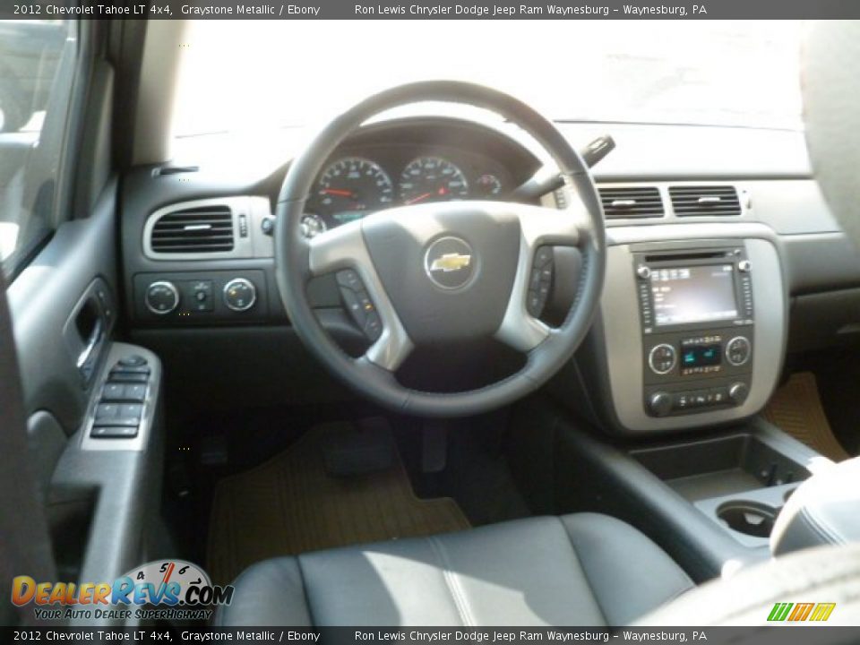 2012 Chevrolet Tahoe LT 4x4 Graystone Metallic / Ebony Photo #16