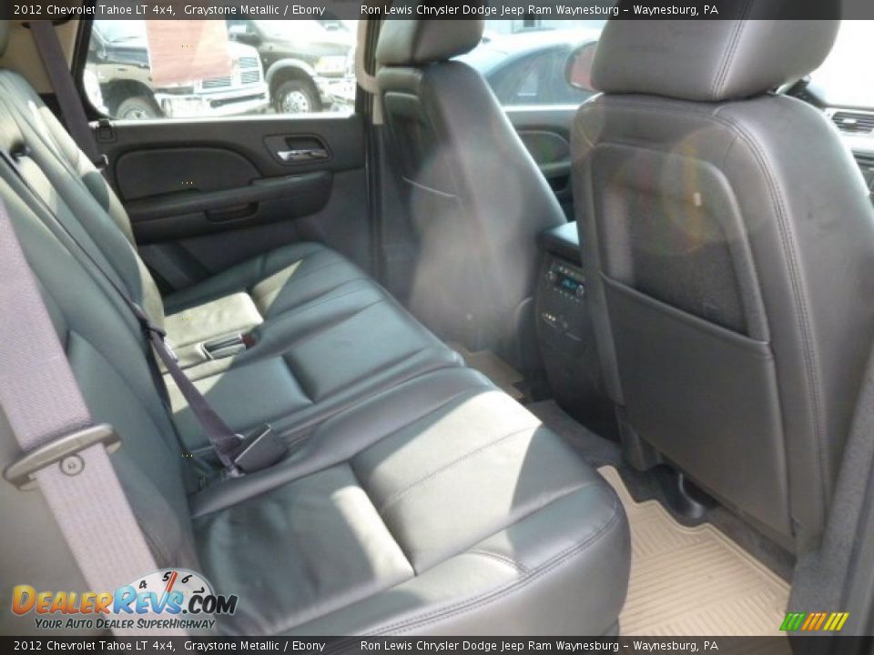 2012 Chevrolet Tahoe LT 4x4 Graystone Metallic / Ebony Photo #19