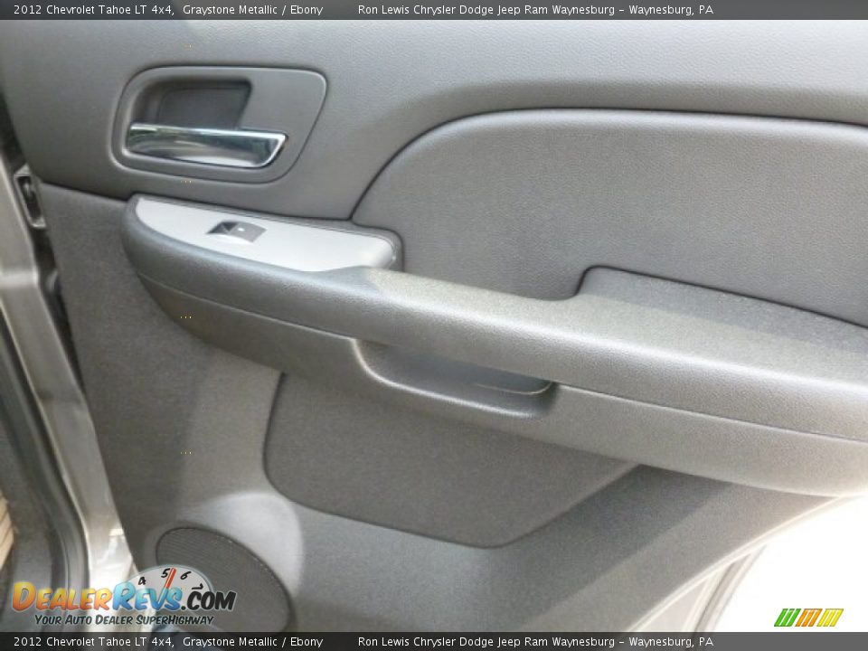 2012 Chevrolet Tahoe LT 4x4 Graystone Metallic / Ebony Photo #20
