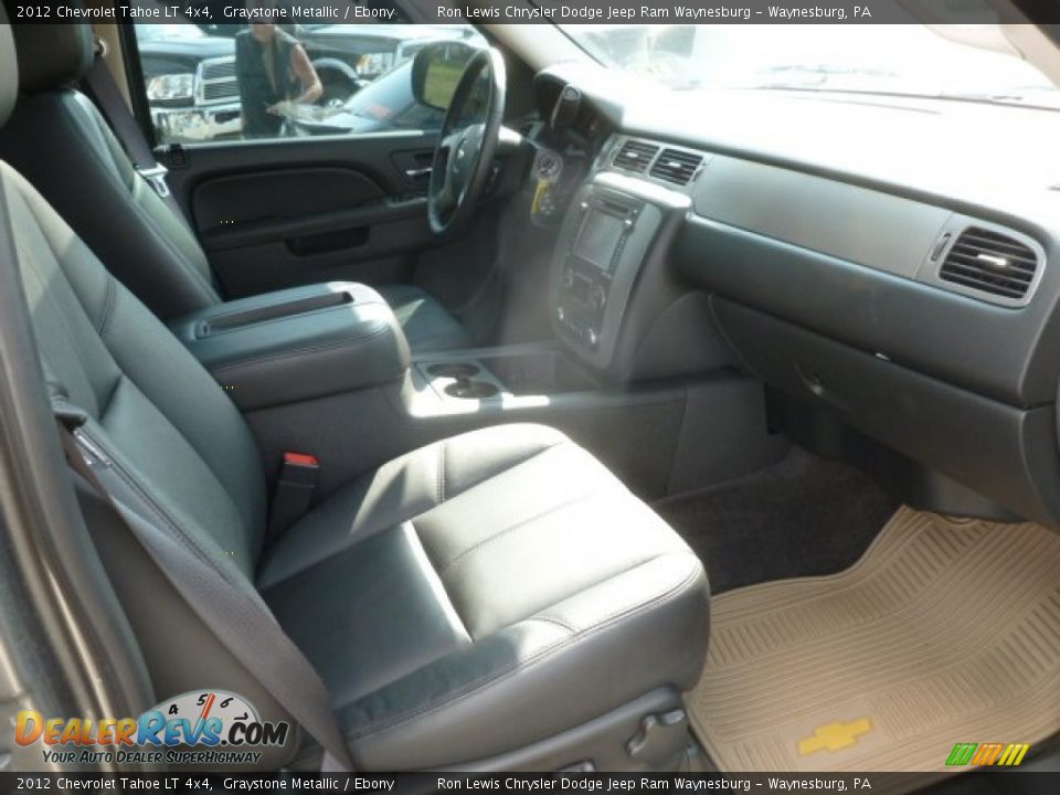 2012 Chevrolet Tahoe LT 4x4 Graystone Metallic / Ebony Photo #21