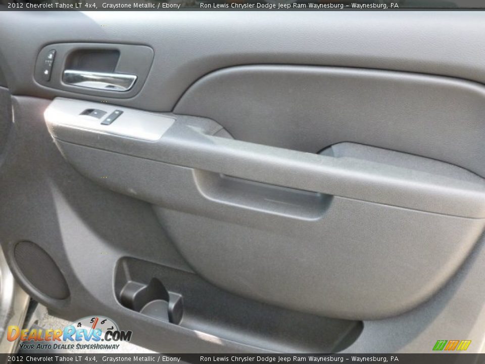 2012 Chevrolet Tahoe LT 4x4 Graystone Metallic / Ebony Photo #22