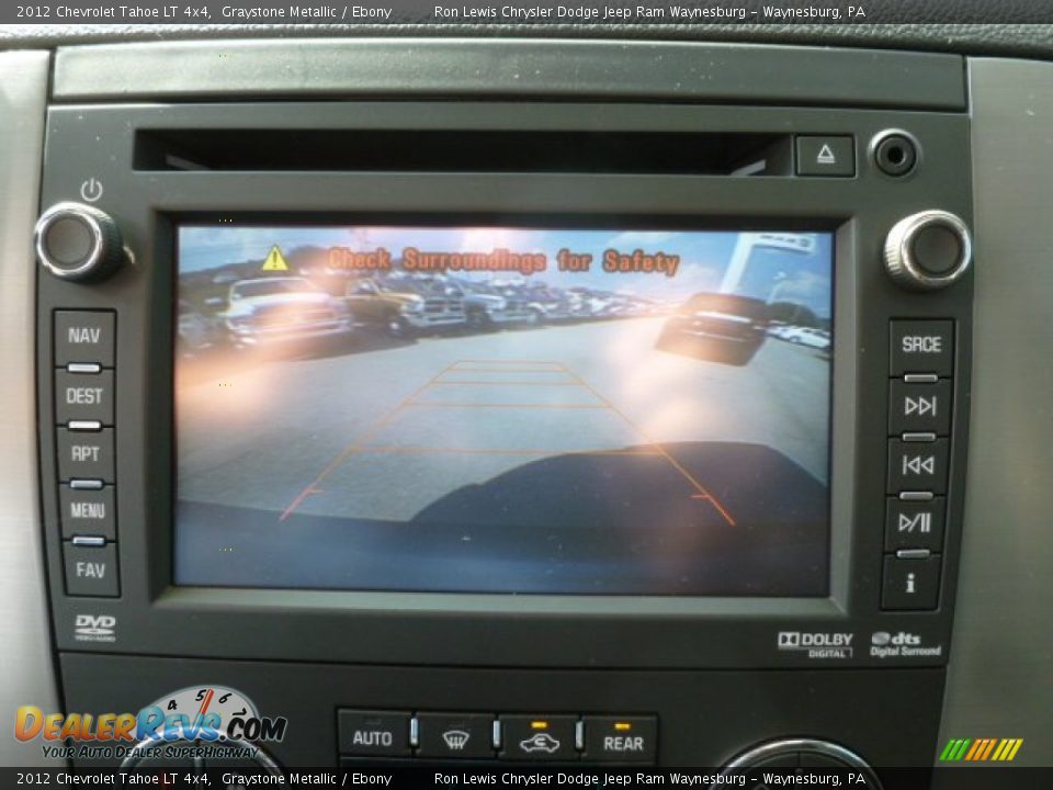 2012 Chevrolet Tahoe LT 4x4 Graystone Metallic / Ebony Photo #23