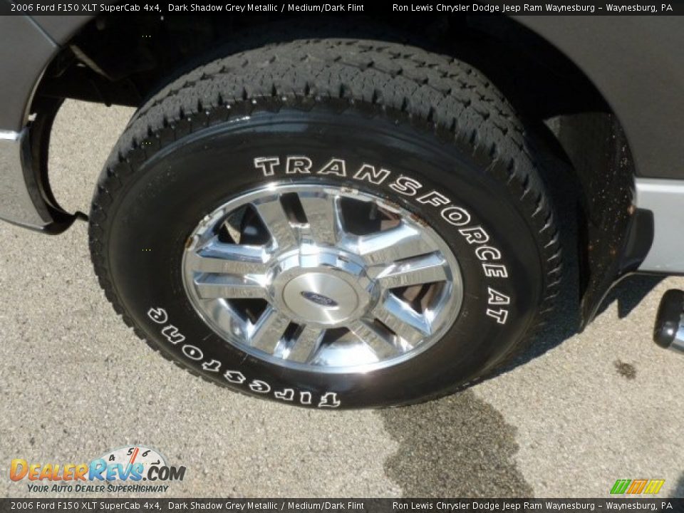 2006 Ford F150 XLT SuperCab 4x4 Dark Shadow Grey Metallic / Medium/Dark Flint Photo #9