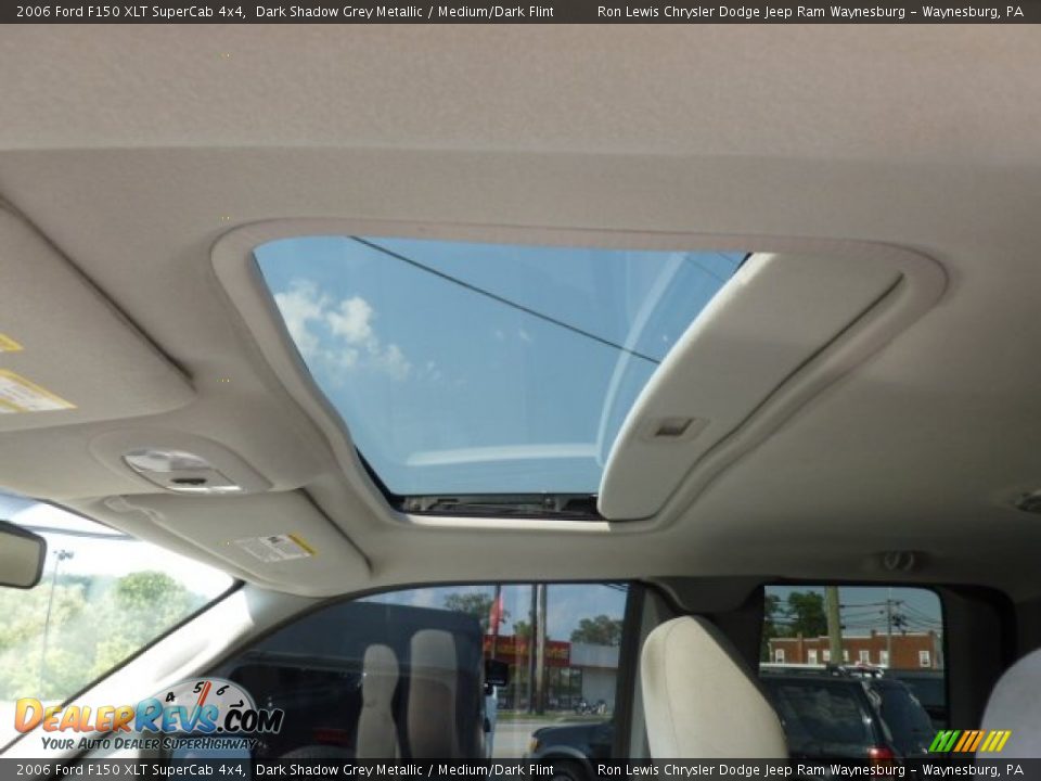 2006 Ford F150 XLT SuperCab 4x4 Dark Shadow Grey Metallic / Medium/Dark Flint Photo #13