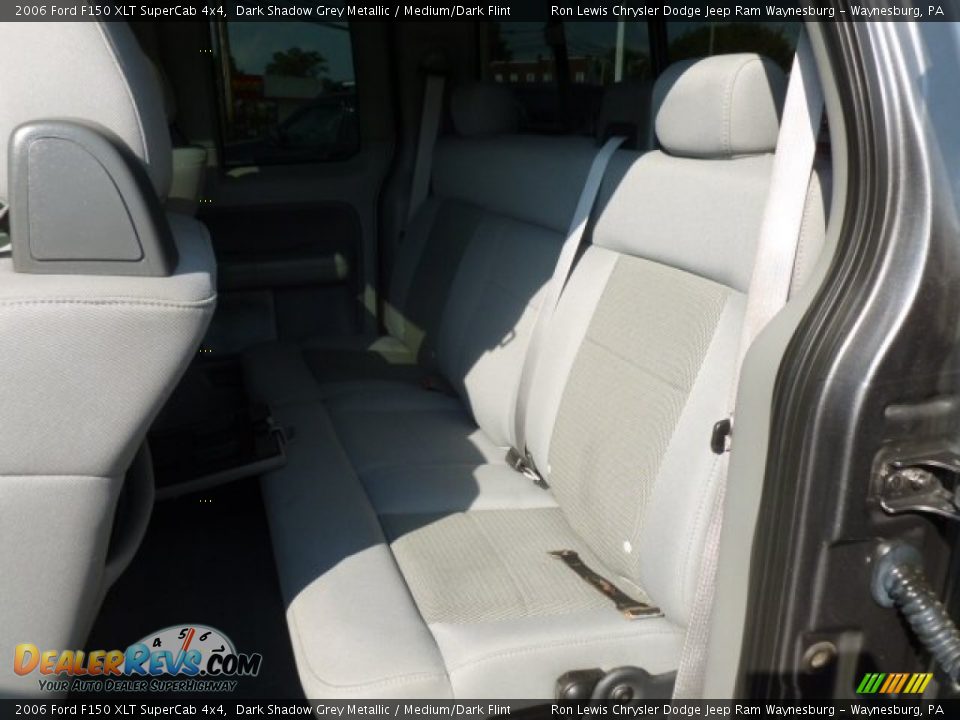 2006 Ford F150 XLT SuperCab 4x4 Dark Shadow Grey Metallic / Medium/Dark Flint Photo #15
