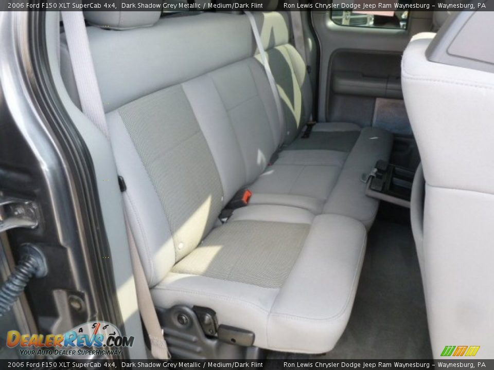 2006 Ford F150 XLT SuperCab 4x4 Dark Shadow Grey Metallic / Medium/Dark Flint Photo #18