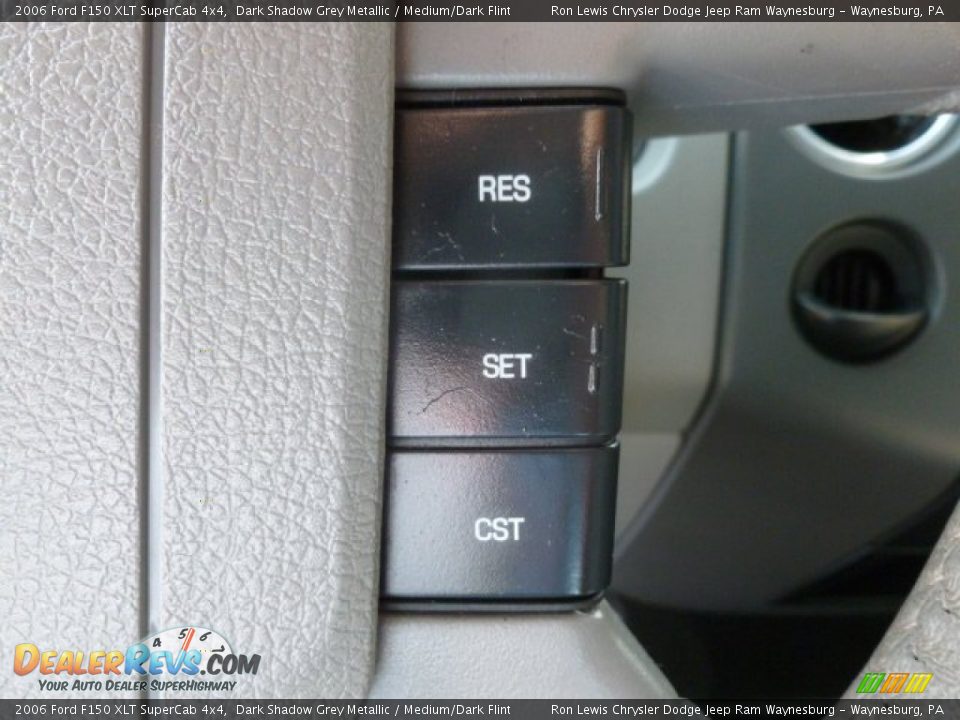 2006 Ford F150 XLT SuperCab 4x4 Dark Shadow Grey Metallic / Medium/Dark Flint Photo #22