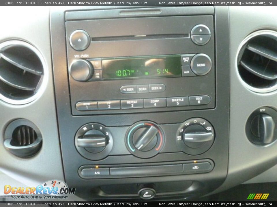 2006 Ford F150 XLT SuperCab 4x4 Dark Shadow Grey Metallic / Medium/Dark Flint Photo #24