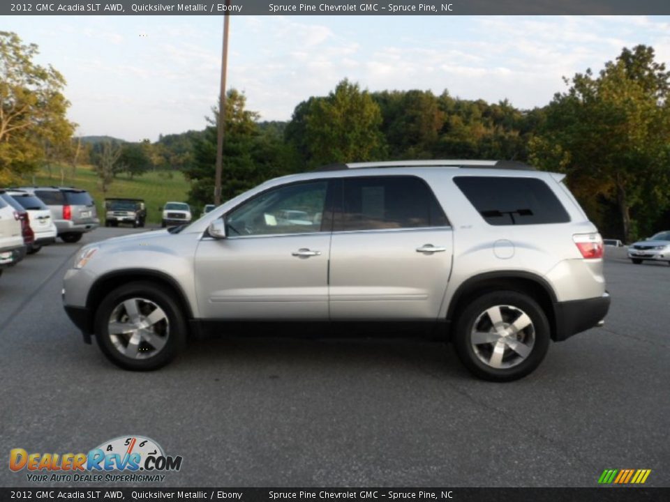 2012 GMC Acadia SLT AWD Quicksilver Metallic / Ebony Photo #1